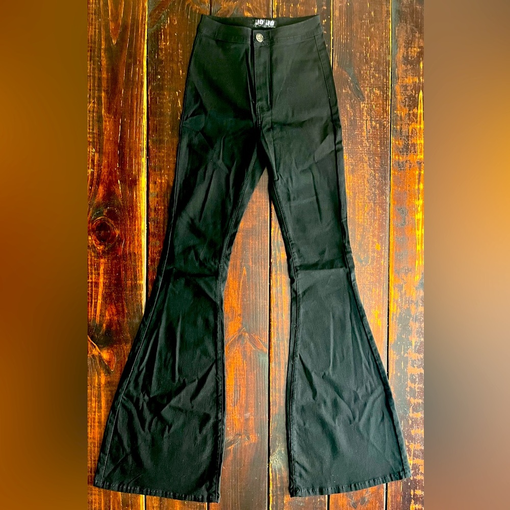 High Waist Super Stretch Bell Bottom Pants size small